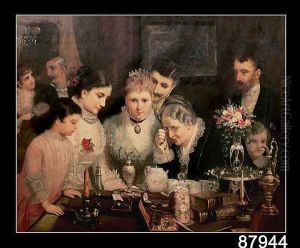 Wedding Presents, c.1880 by James Wells Champney