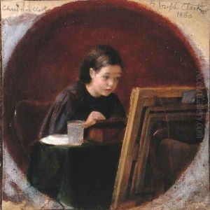 Portrait of Christina Mary Clark, c.1860