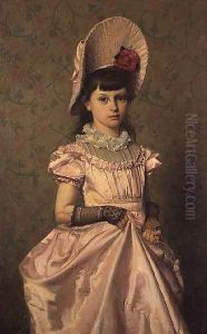 Portrait of a girl in pink, 1882