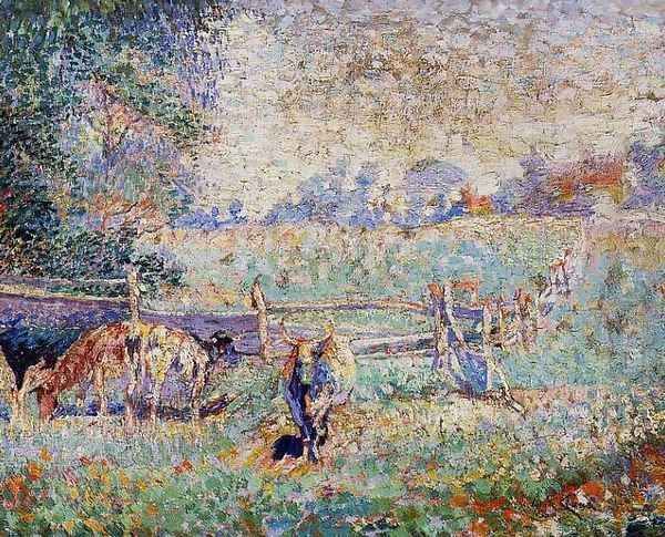 Cows in the Pasture - view 1
