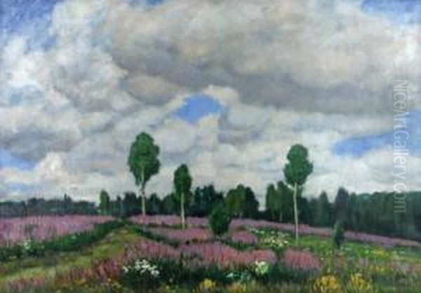 Landscape With Heather - view 1