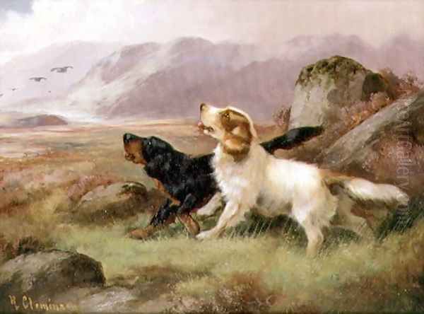 Gundogs (one of a pair) - view 1