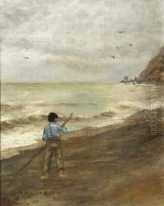 A Boy On The Seashore