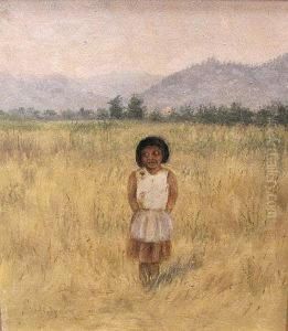 A Portrait Of A Girl (the Sun House) by Grace Carpenter Hudson