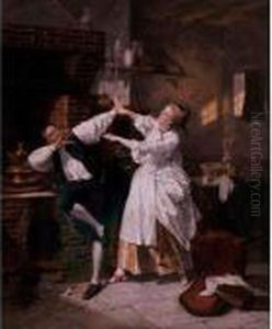 The Games Of Love: A Pair by Charles Desire Hue