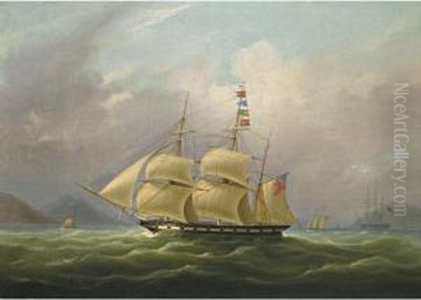 The Barque Sylph, Beloging To Mr. Alexander Robertson Off Themacao, China - view 1
