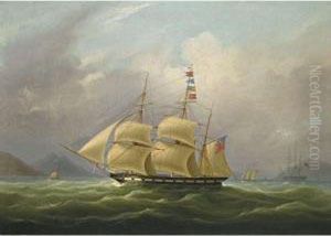 The Barque Sylph, Beloging To Mr. Alexander Robertson Off Themacao, China