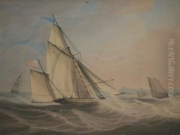 Sailing Vessels In Coastal Waters - view 1