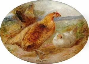 Hens In A Landscape Hens In A Landscape