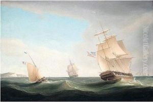 Shipping Off Dover by William Huggins