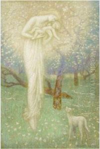 The Lamb Who Made Thee by Arthur Hughes