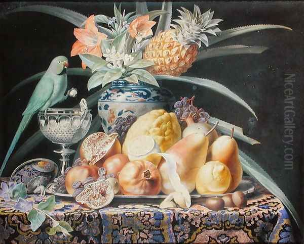 Still Life with a Budgerigar, 1834 - view 1