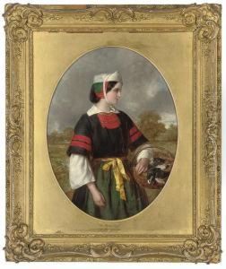 The Market Girl by Edward Hughes