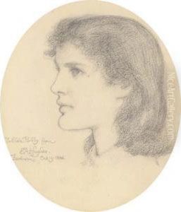 Portrait Head Of Elsie Bibby