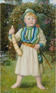 A Viking, Portrait Of Harold Norbury by Edward Robert Hughes
