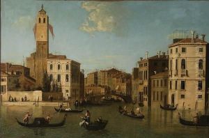 Venetian Canal Scene