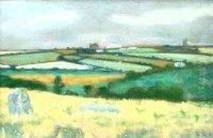 Country Fields by Robert Morson Hughes