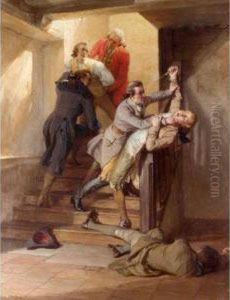 The Arrest by Talbot Hughes