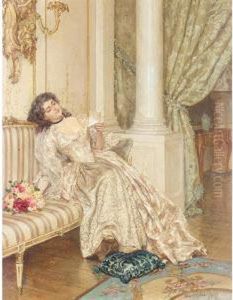 The Love Letter by Talbot Hughes