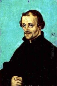 P. Schwartzerd (Melanchthon, in Greek) (1497-1560) by Lucas (studio of) Cranach