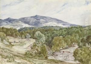 Two Views In Greece: The Pentelic Mines; And Dionysos Quarry