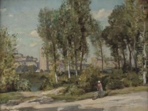 Beside A River In The Campagna