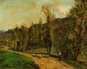 Sir Herbert Edwin Pelham Hughes-stanton On The Rhone