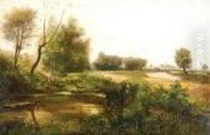 Langley On Thames by Herbert Hughes Stanton