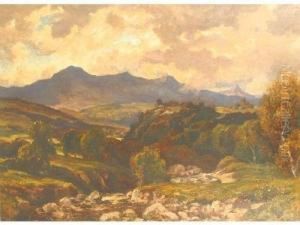 River In An Upland Landscape