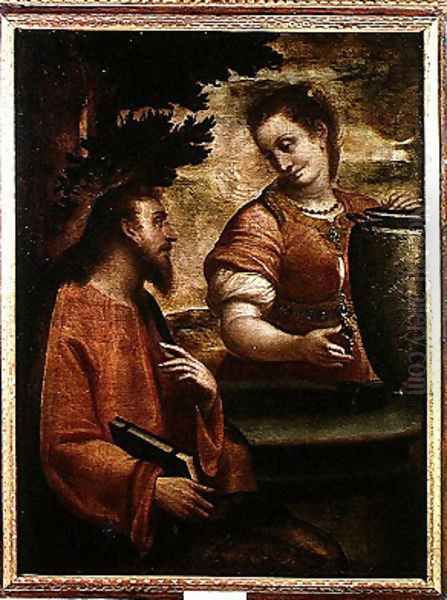 Christ and the Woman of Samaria, c.1575-80 - view 1
