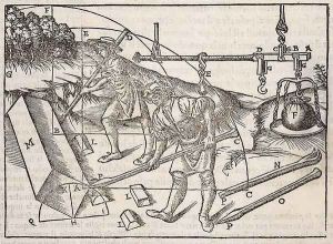 Methods of moving stone blocks, from 'Di Lucio Vitruvio Pollione de architectura a libri dece', 1521