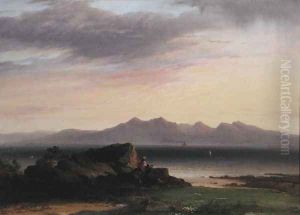 Arran, from Millport, Cumbrae, 1854 by John Cairns