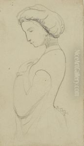 Portrait De Leopoldine Portrait De Leopoldine