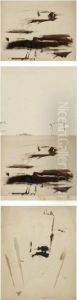 Sous-mains : Lignes Horizontales; Et Taches