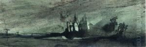 A Castle In A Landscape by Victor Hugo