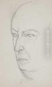 Autoreretrato by Manolo Hugue