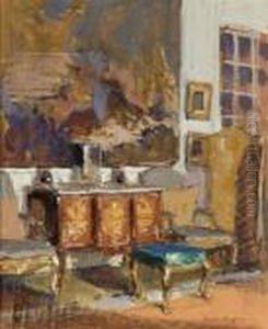 Interieur A La Commode Transition by Paul Jean Hugues