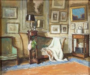 Interieure A La Meridienne by Paul Jean Hugues