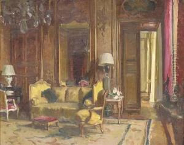 Interieur Au Canape Jaune - view 1