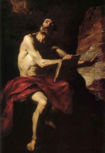 Saint Jerome by Bernardo Cavallino