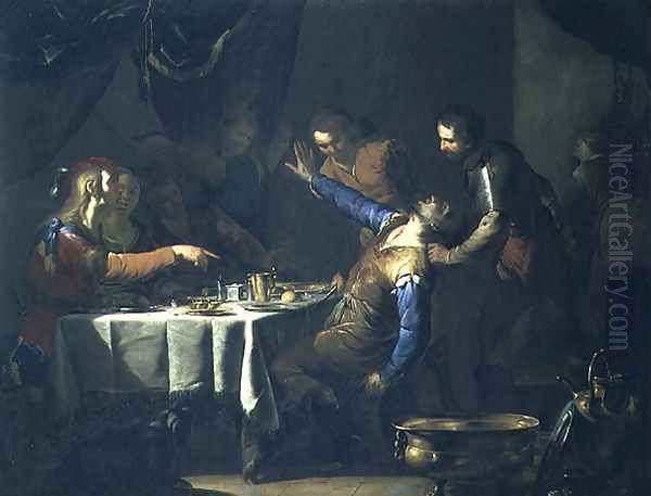 The Murder of Amnon by his brother Absalom - view 1