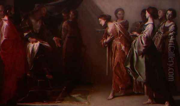 Esther and Ahasuerus - view 1