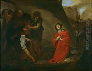 Martyrdom of St Stephen by Bernardo Cavallino