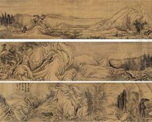 Landscape In Winter by Hui Wang