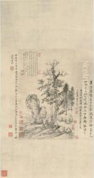 Bamboo And Rock - view 1