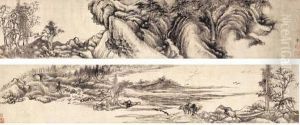 Landscape After Huanghe Shanqian by Hui Wang