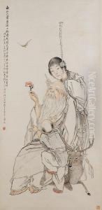 Shoulao And Magu by Qian Hui'An
