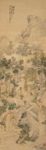 Seven Sages Of The Bamboo Grove - view 1