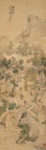 Seven Sages Of The Bamboo Grove by Qian Hui'An