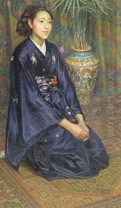 The Japanese Woman by Giovanni Battista Crema